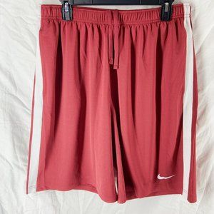 Nike Mens Red Burgandy Basketball Shorts Size M, XL